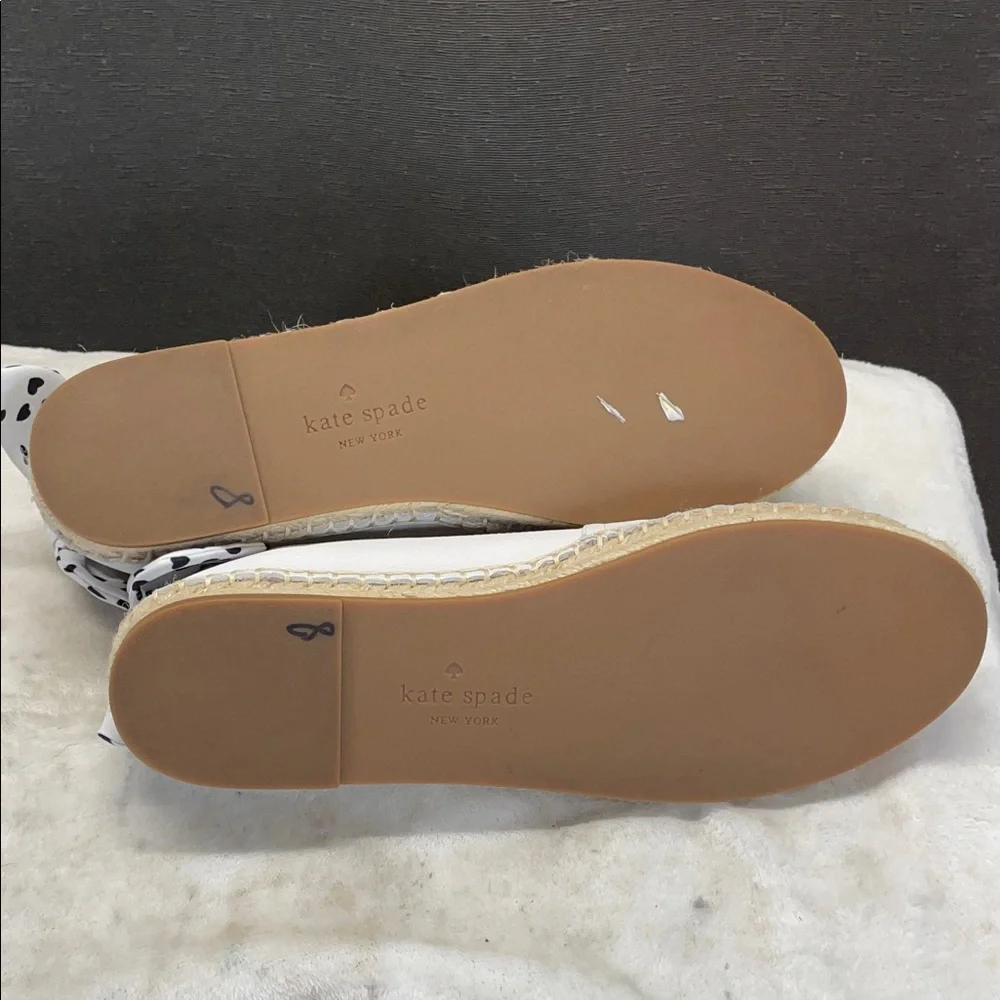 Kate Spade New York Grayson Espadrilles with Polka Dot Accent